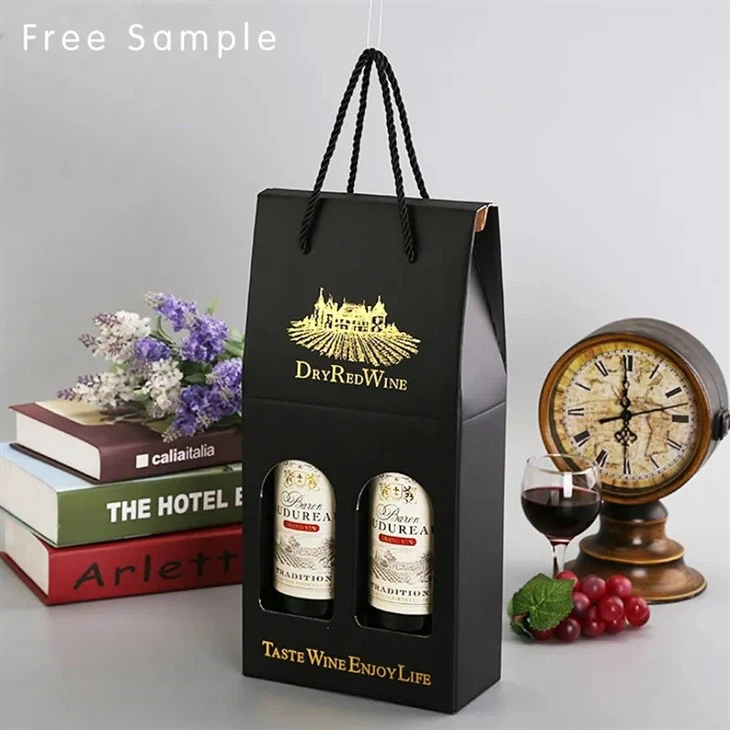 Cardboard Wine Carrying Boxes With Windows